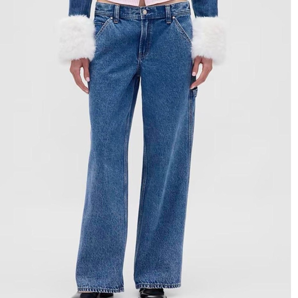 Gap Sandy Liang Low Rise Utility Pants